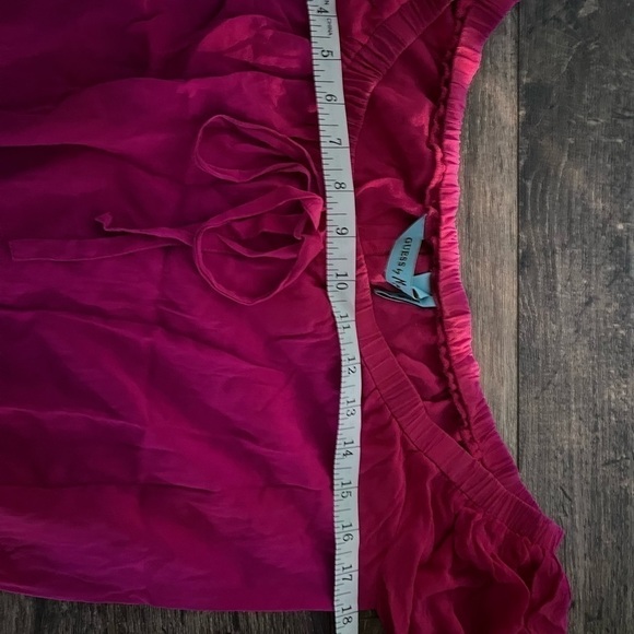 Guess by Marciano pink silk bodysuit hot pink size xs - Picture 8 of 8